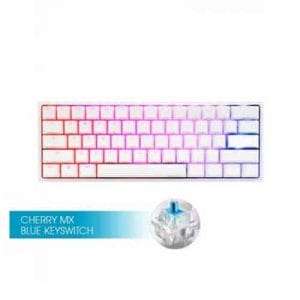 Ducky One 2 Mini RGB (Cherry Blue MX)  Switch White Keyboard