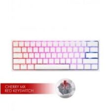 Ducky One 2 Mini RGB (Cherry Red MX) White Keyboard