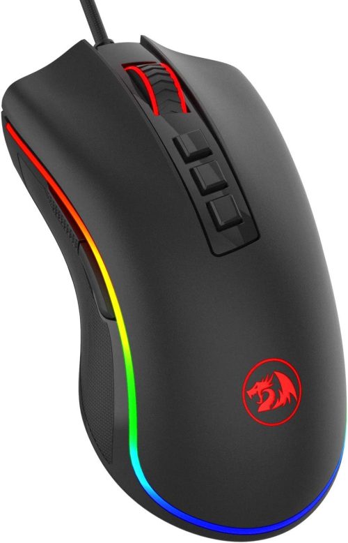 Redragon M711 COBRA Gaming Mouse with 16.8 Million RGB Color Backlit, 10,000 DPI Adjustable