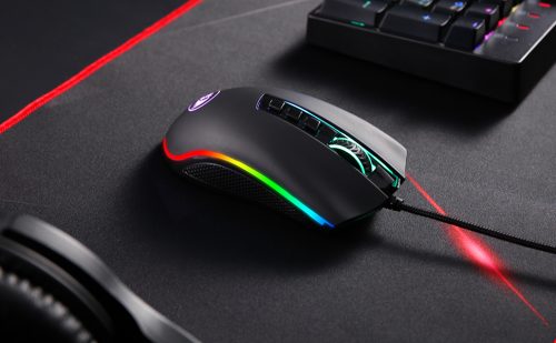 Redragon M711 COBRA Gaming Mouse with 16.8 Million RGB Color Backlit, 10,000 DPI Adjustable - Image 4