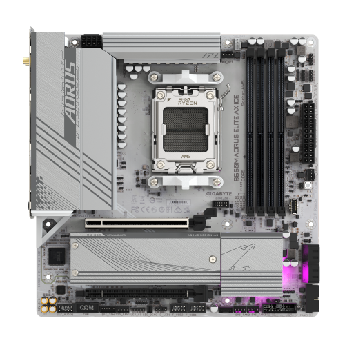 GIGABYTE B650M AORUS ELITE AX ICE - Image 3