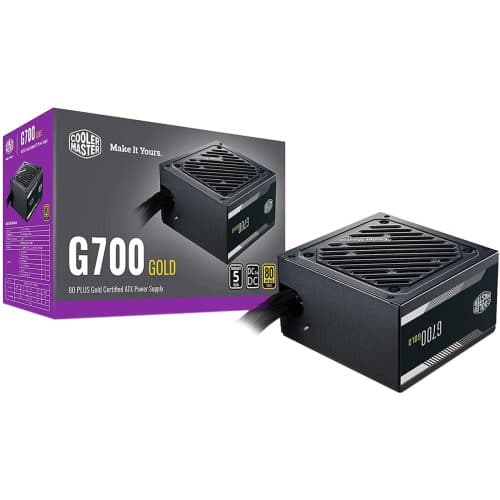 Cooler Master G700 Gold Entry Level 80 Plus Gold ATX Power Supply Unit - Image 2