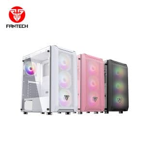 Fantech AERO CG80 Space Edition RGB Middle Tower Case Black or White
