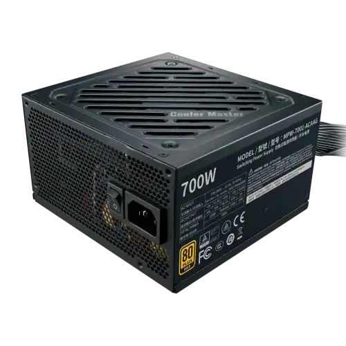 Cooler Master G700 Gold Entry Level 80 Plus Gold ATX Power Supply Unit - Image 3