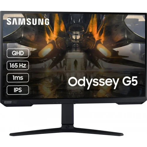 SAMSUNG Odyssey G5 G50A 27" Gaming Monitor with IPS panel, 165hz refresh rate and 1ms