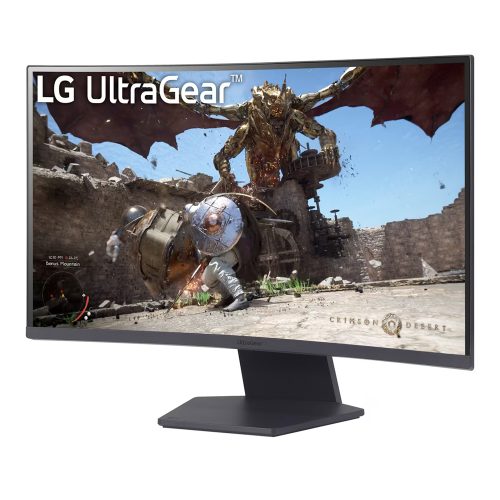 LG 27GS60QC 27'' UltraGear™ QHD 180Hz 1ms AMD FreeSync™ HDR10 1000R Curved Gaming Monitor - Image 3