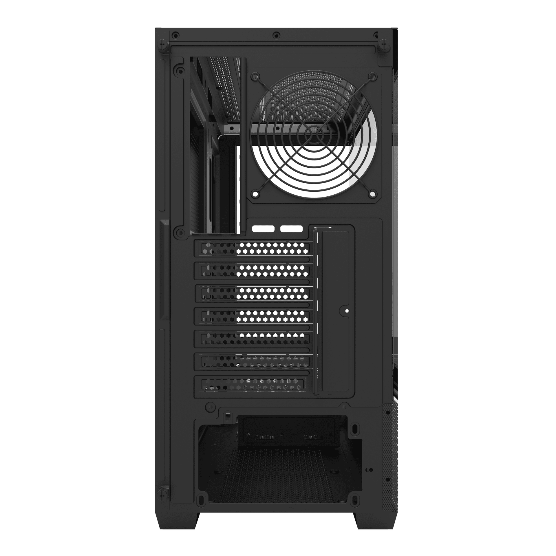 DARKFLASH DS900 AIR ATX PC CASE WITH 7 ARGB FANS – BLACK - Image 6