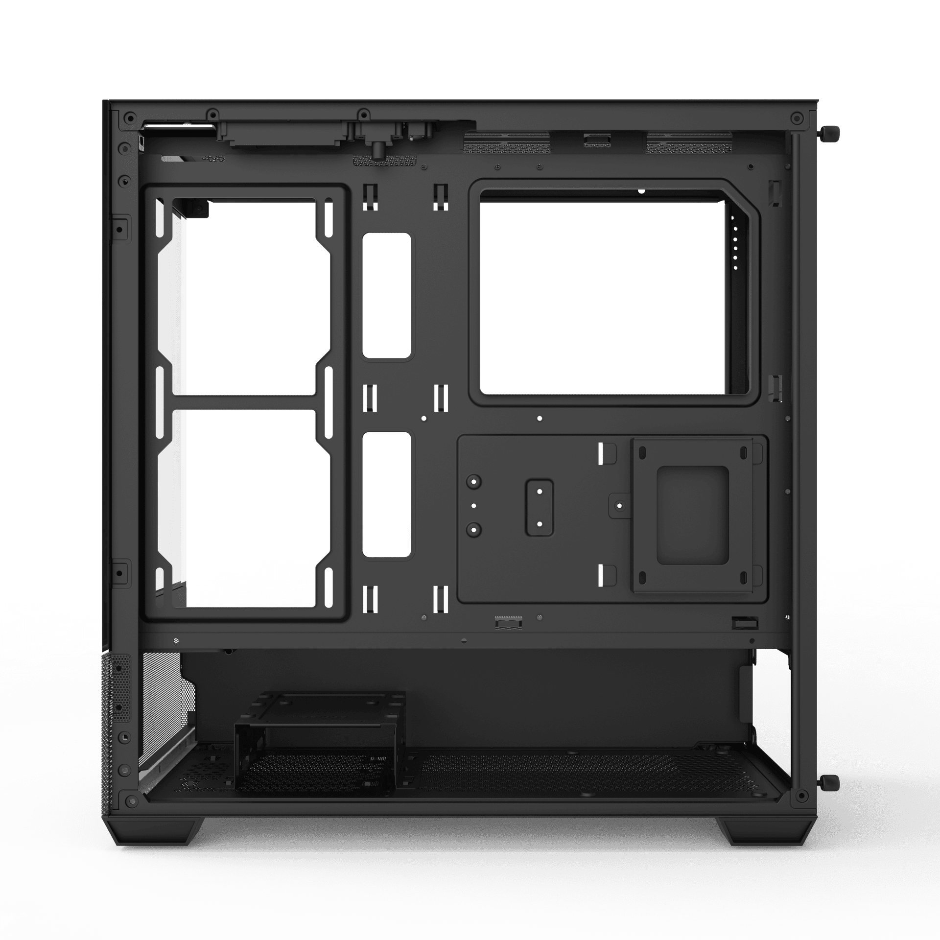 DARKFLASH DS900 AIR ATX PC CASE WITH 7 ARGB FANS – BLACK - Image 9