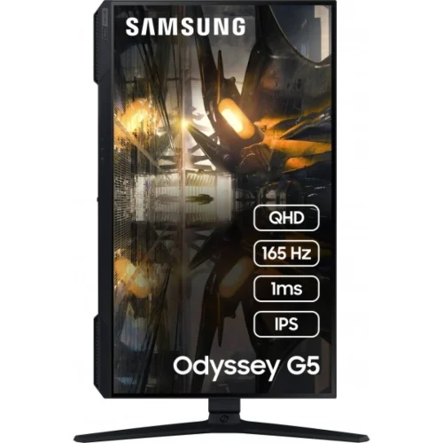 SAMSUNG Odyssey G5 G50A 27" Gaming Monitor with IPS panel, 165hz refresh rate and 1ms - Image 2