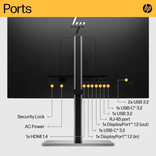 HP E24u G5 FHD USB-C Monitor - Image 3