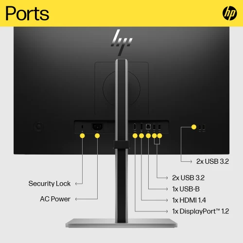 HP E24q G5 QHD Monitor - Image 3