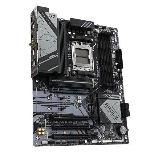 GIGABYTE B650 EAGLE AX (Wi-Fi 6E) AMD RYZEN 7000 Series AM5/DDR5/PCIe 4.0/3xM.2 - ATX Gaming MotherBoard - Image 3