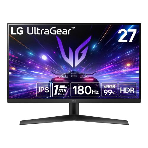 LG 27” UltraGear 27GS50F FHD 180Hz gaming monitor  1ms MBR, HDR 10