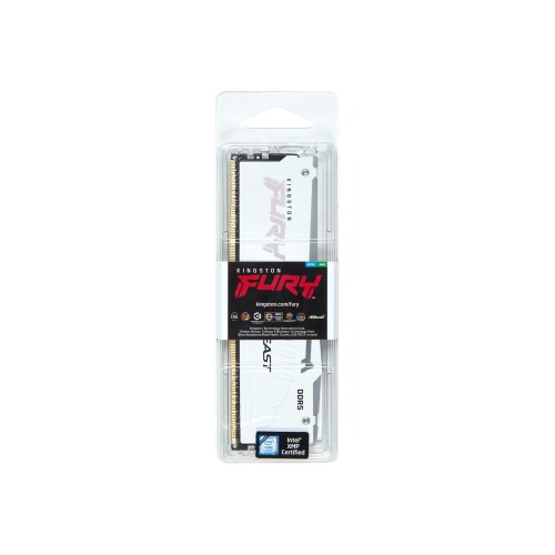 kingston fury beast rgb 32gb (1x32gb) 6000mhz ddr5 desktop memory infrare sync technology-white - Image 3