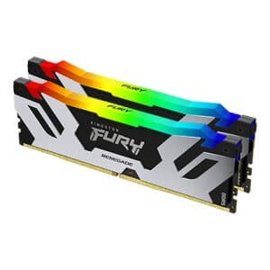 KingSton Fury Renegade RGB 32GB (2x16GB) DDR5 8000MT/s-CL38 Desktop Memory (Black/Silver)