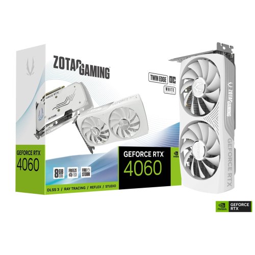 ZOTAC GAMING GeForce RTX 4060 Twin Edge OC White Edition 8GB GDDR6