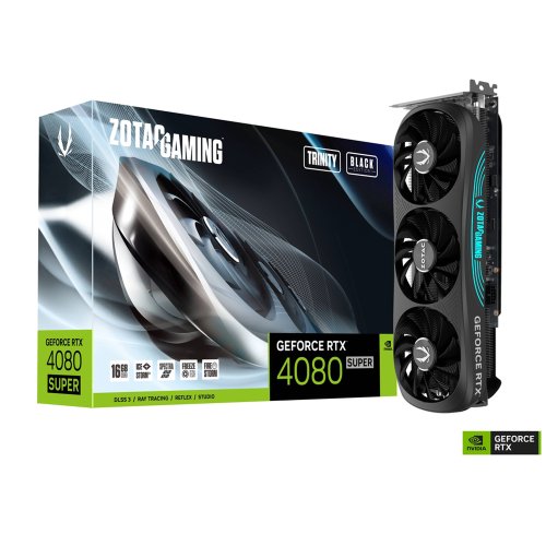 ZOTAC GAMING GeForce RTX 4080 SUPER Trinity Black Edition 16GB GDDR6X