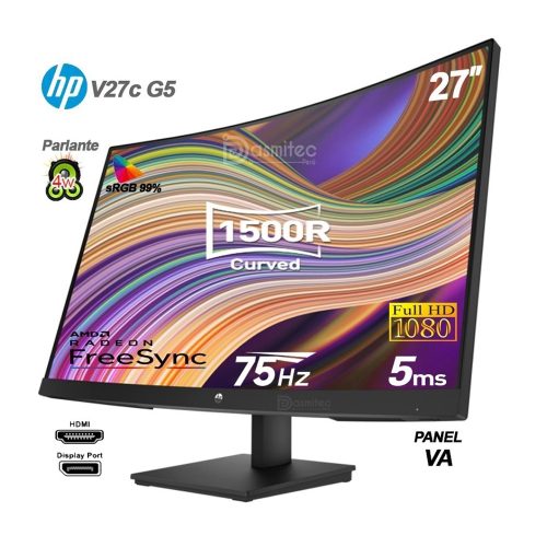 HP V27c G5 FHD Curved Monitor