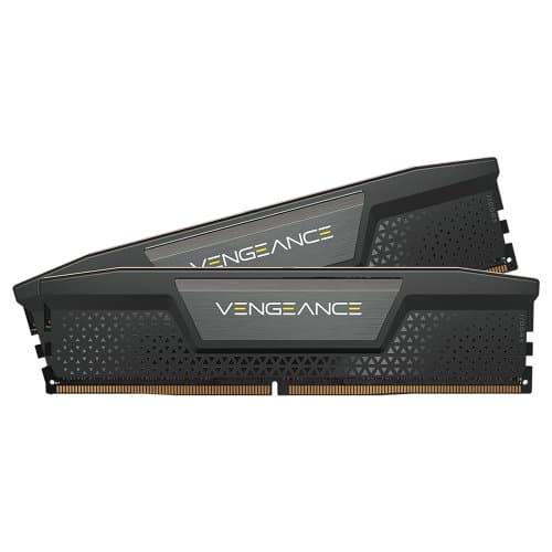CORSAIR VENGEANCE® 64GB (2x32GB) DDR5 DRAM 5600MT/s CL40 Memory Kit — Black