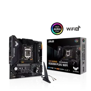 ASUS TUF Gaming B560M-PLUS WiFi 6 mATX Gaming Motherboard