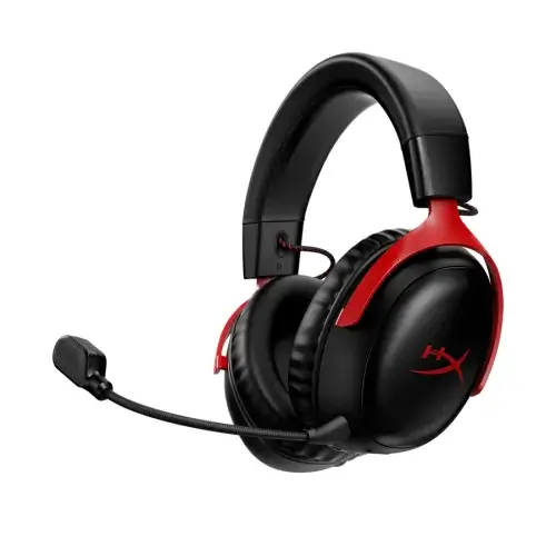 HyperX Cloud III Wireless- Gaming Headset-Black/Red - Image 8