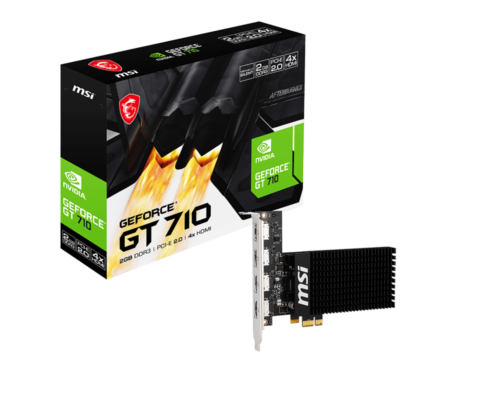 MSI GeForce GT 710 2GD3H 4x HDMI NVIDIA