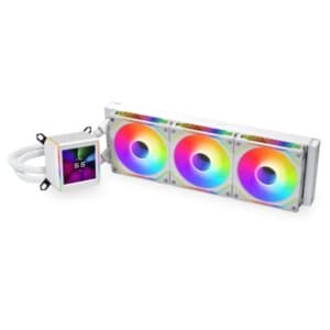 LIAN LI Galahad II LCD 360 (White) ARGB AIO Extreme CPU Liquid Cooler