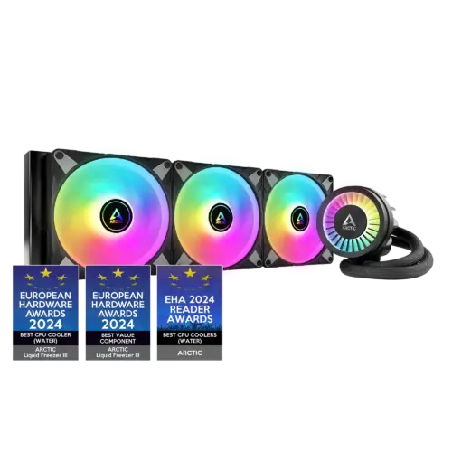 ARCTIC Liquid Freezer III 420 A-RGB All-in-One CPU LIQUID COOLER - Black