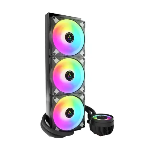 ARCTIC Liquid Freezer III 420 A-RGB All-in-One CPU LIQUID COOLER - Black - Image 3