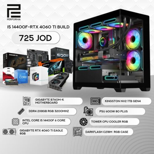 I5 14400F-Rtx 4060 Ti Build