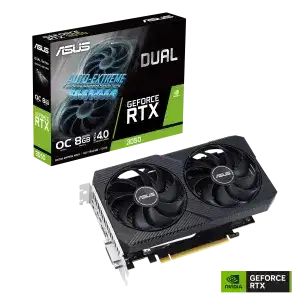 ASUS Dual GeForce RTX™ 3050 V2 OC Edition 8GB GDDR6