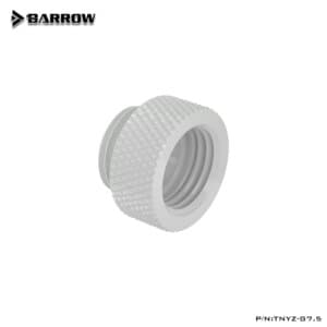 Barrow Male to Female Extender - 7.5mm - White