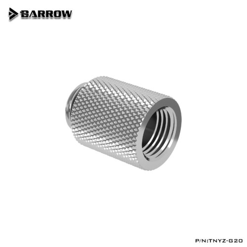 Barrow Male to Female Extender - 20mm-Silver