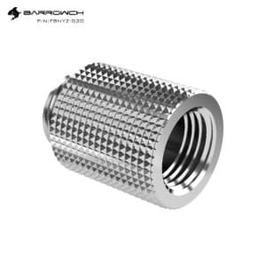 Barrowch Male to Female Extender - 20mm - Silver