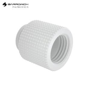 Barrowch Male to Female Extender - 15mm - White