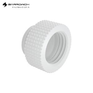 Barrowch Male to Female Extender - 7.5mm - White