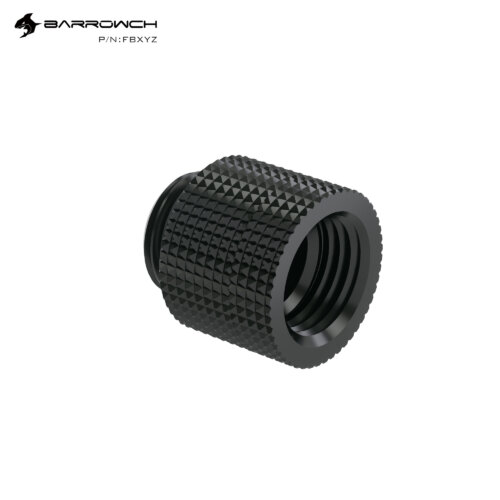 Barrowch Anti-Twist Adapter (Male to Female) - Black