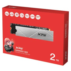 ADATA XPG S60 2TB PCIe Gen4 M.2 SSD - WORK WITH PS5