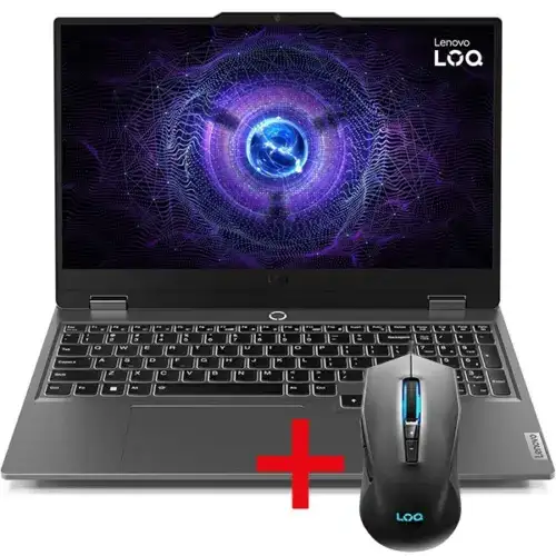 LENOVO LOQ 15IAX9 GAMING LAPTOP - Intel Core i5-12450HX - RTX 2050 4GB - 15.6-inch FHD 144Hz