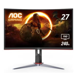 AOC C27G2Z 27" Curved 1500R Frameless 240Hz Ultra-Fast  0.5ms
