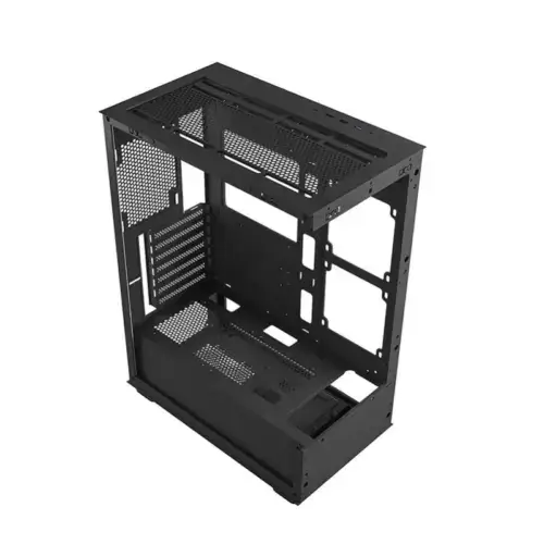 K Gaming C03 Mid Tower ARGB PC Case with 3 fans - Black - Image 11