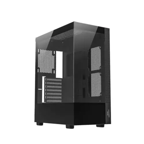 K Gaming C03 Mid Tower ARGB PC Case with 3 fans - Black - Image 8