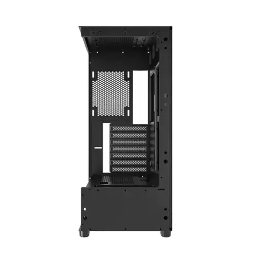 K Gaming C03 Mid Tower ARGB PC Case with 3 fans - Black - Image 9