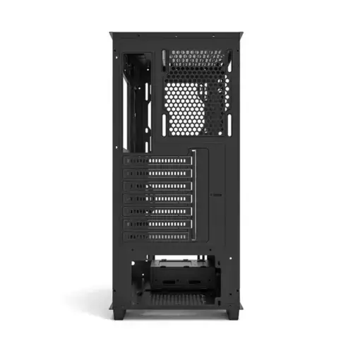 K Gaming C103TG Mid Tower ARGB PC Case with 4 fans - Black - Image 6