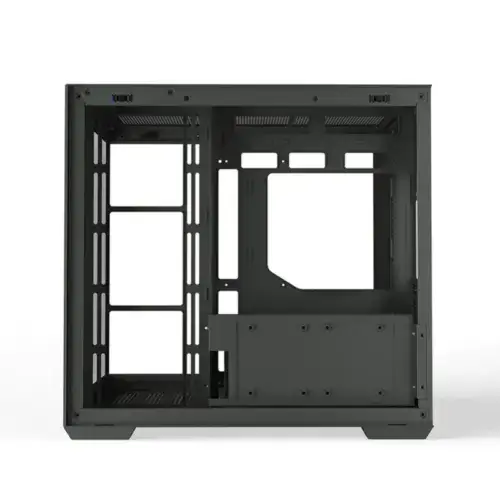 K Gaming C708 Mid Tower ARGB PC Case with 6 fans - Black - Image 8