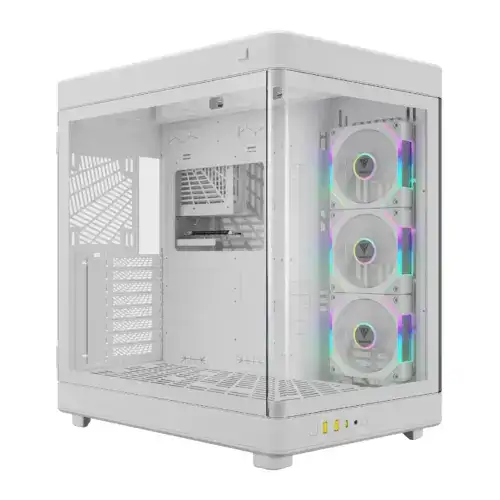 GAMDIAS NESO P1 PRO ARGB FULL TOWER GAMING CASE - WHITE - Image 2