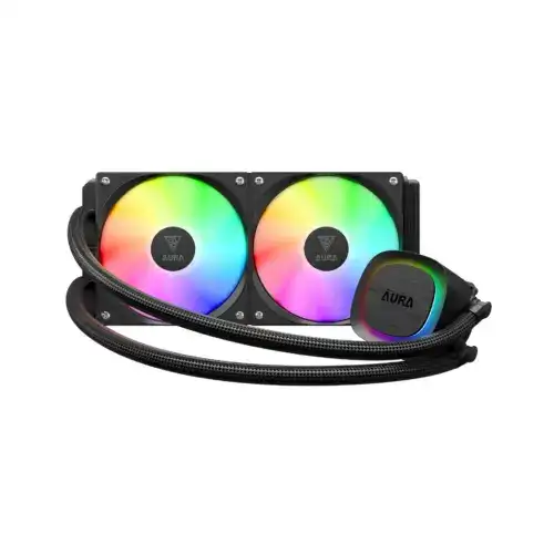GAMDIAS AURA GL240 V2 ARGB LIQUID COOLER - BLACK