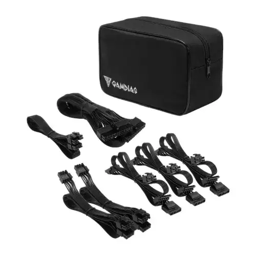 GAMDIAS HELIOS P1A-850G 850W 80 PLUS GOLD FULLY MODULAR POWER SUPPLY - Image 3