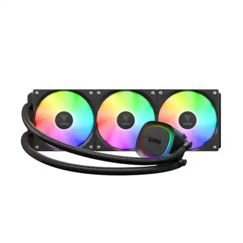 GAMDIAS AURA GL360 V2 ARGB LIQUID COOLER - BLACK