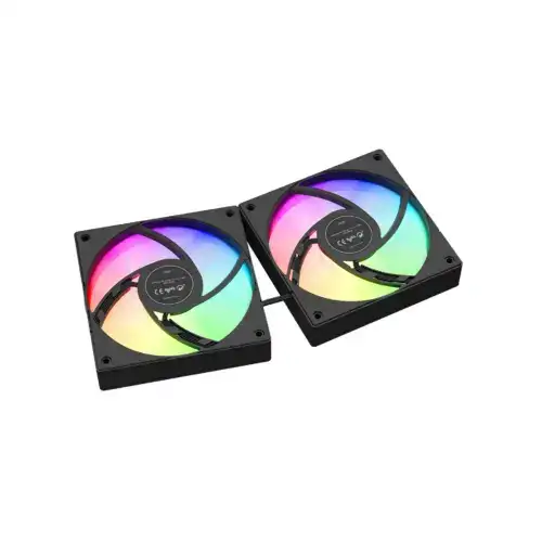 GAMDIAS CHIONE E4-240 AIO LIQUID COOLING - BLACK & DIGITAL DISPLAY WITH INFINITY MIRROR - Image 3